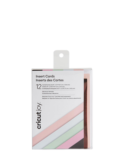 Cricut Insert Cards Sampler Set, Pack of 12, Macaroons