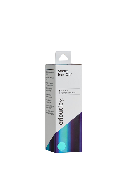Cricut Joy™ Smart Iron-On™ Holographic Matless Heat Transfer Vinyl, L60.9cm, Holographic Cobalt