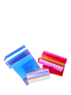 Cricut Joy™ Smart Iron-On™ Holographic Matless Heat Transfer Vinyl, L60.9cm - view 2, Holographic Cobalt