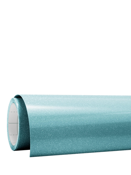 Cricut Joy™ Smart Vinyl™ Shimmer Matless Permanent Vinyl - view 2, Shimmer Light Blue