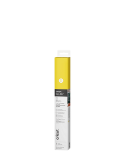 Cricut® Smart Iron-On™ Matless Heat Transfer Vinyl, Yellow, L91cm, Yellow