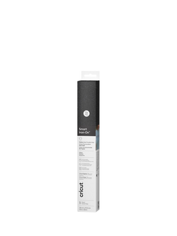 Cricut Smart Iron On™ Glitter Matless Heat Transfer Vinyl, 33 cm x 0.9 m, Glitter Black
