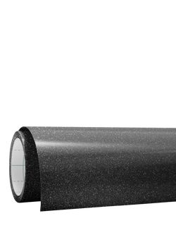 Cricut® Smart Vinyl™ Matless Permanent Vinyl, White, L121.9cm - view 2, Shimmer Black