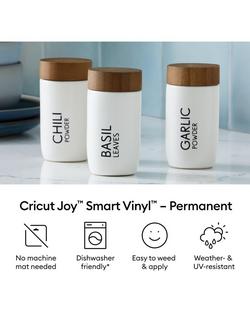 Cricut® Smart Vinyl™ Matless Permanent Vinyl, Pink, L91cm - view 2, Aqua