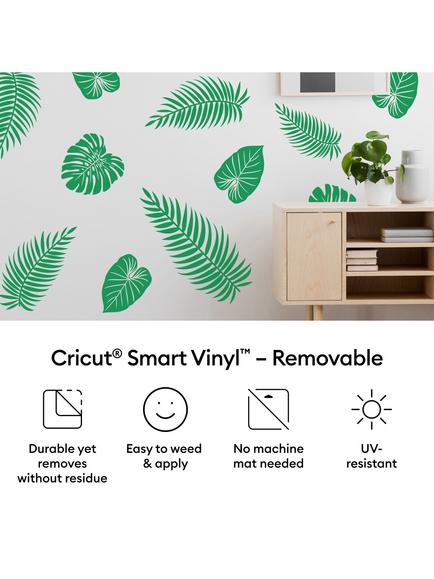 Cricut® Smart Vinyl™ Matless Removable Vinyl, Black, L91cm - view 2, Black