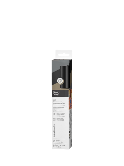 Cricut Joy Xtra™ Smart Vinyl™ Matless Permanent Vinyl, 3 Sheets, Classic
