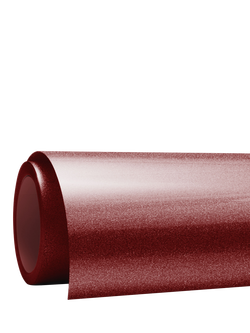 Cricut Smart Iron On™ Glitter Matless Heat Transfer Vinyl, 33 cm x 0.9 m - view 2, Glitter Red