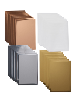 Cricut® Foil Transfer Sheets Sampler, Pack of 24 - view 2, Metallic