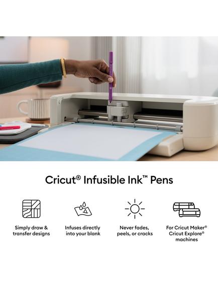 Cricut 0.4mm Fine Infusible Ink Markers, Pack of 30 - view 2, Multi