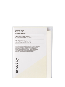 Cricut Joy™ Watercolour Cards, R20, Set of 12, Multi