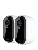 Arlo Essential 3 Outdoor Smart Security System with Two 2K Cameras, White
