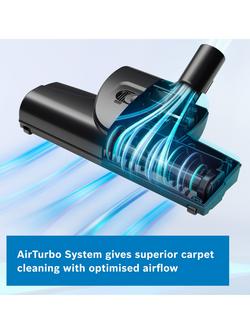 Bosch Series 6 BGL6POWGB Pro Power Bagged Cylinder Vacuum Cleaner, Black - view 2, Black