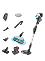 Bosch Unlimited 7 Aqua Dual Battery Cordless Vacuum & Mop, White