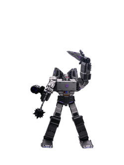 Robosen Transformers Auto-Converting Decepticon Flagship Megatron Robot - view 2, Grey