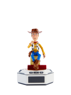 Robosen Disney Pixar Toy Story 30th Anniversary Woody Mini Robot & Base, Brown
