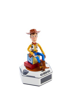 Robosen Disney Pixar Toy Story 30th Anniversary Woody Mini Robot & Base - view 2, Brown
