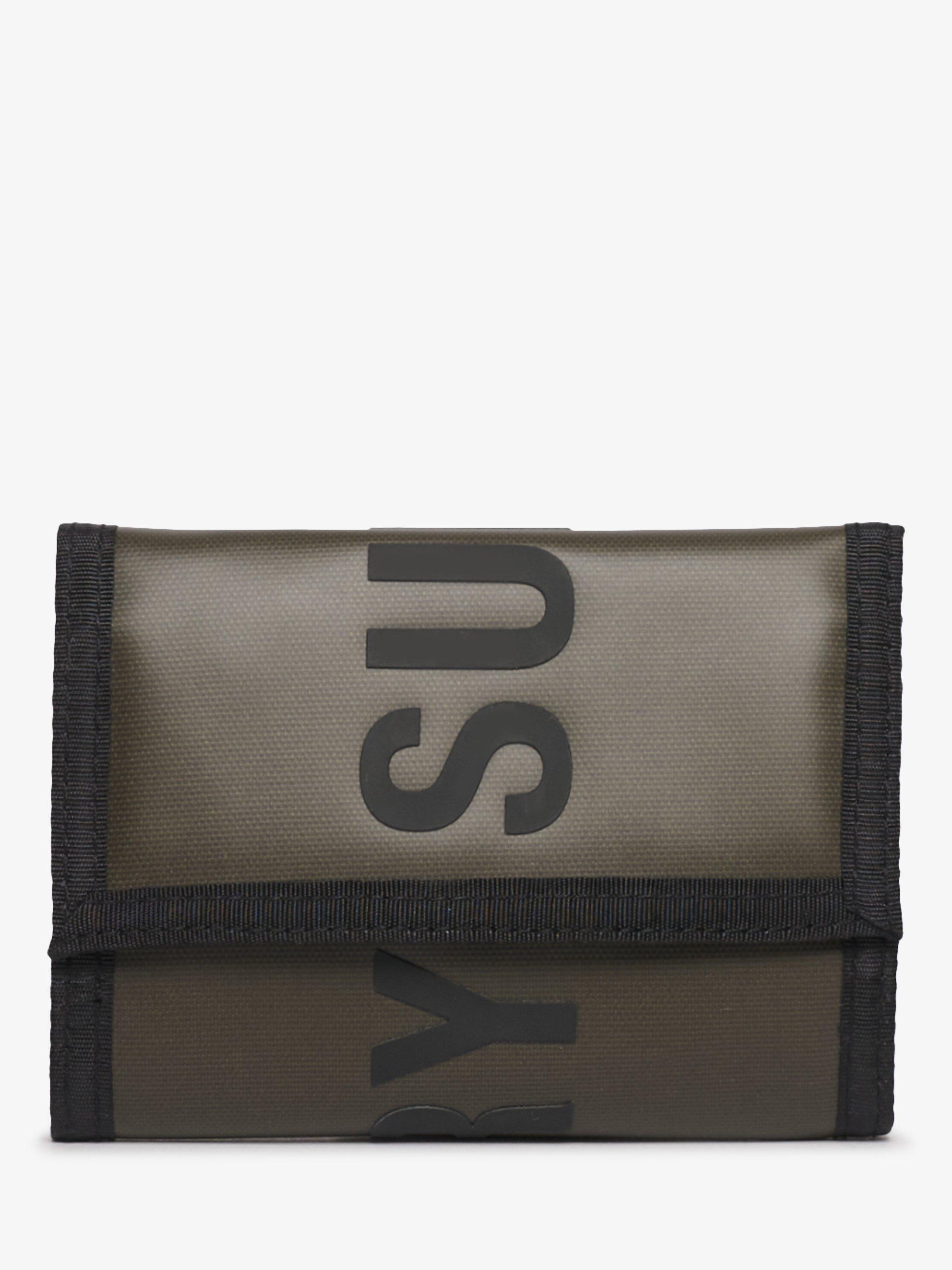 Product image 1 of 4, which shows Superdry Tarp Tri-Fold Wallet, Surplus Goods Olive