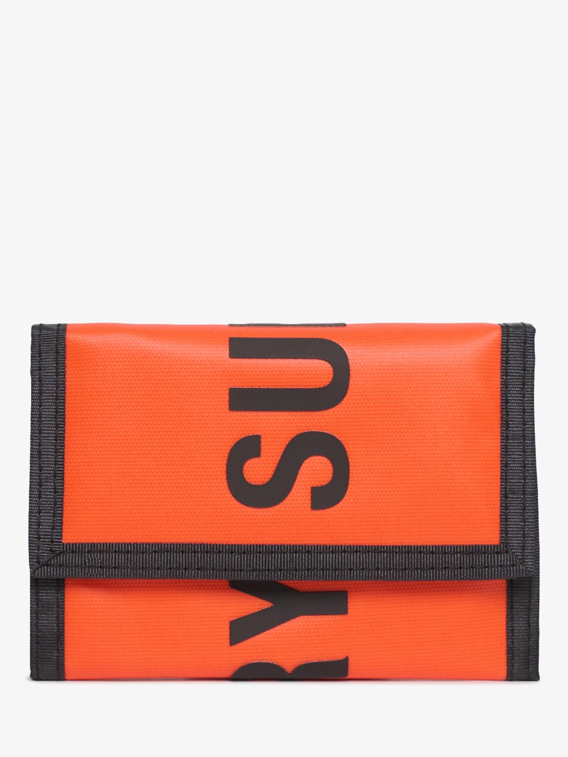 Product image 1 of 4, which shows Superdry Tarp Tri-Fold Wallet, Bold Orange
