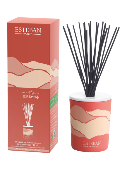 Esteban Terre d'Ocre Karité Reed Diffuser, 100ml - view 2, Ochre