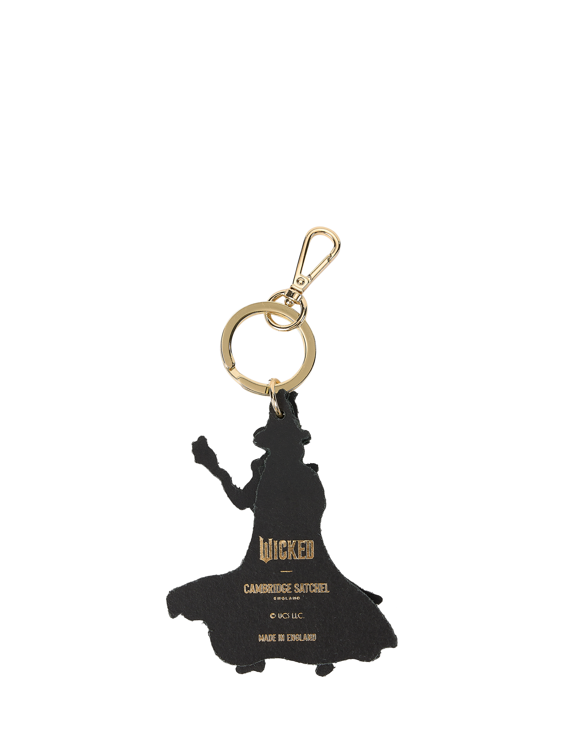 Product image 3 of 5, which shows Cambridge Satchel Leather Wicked Charm, Elphaba Black