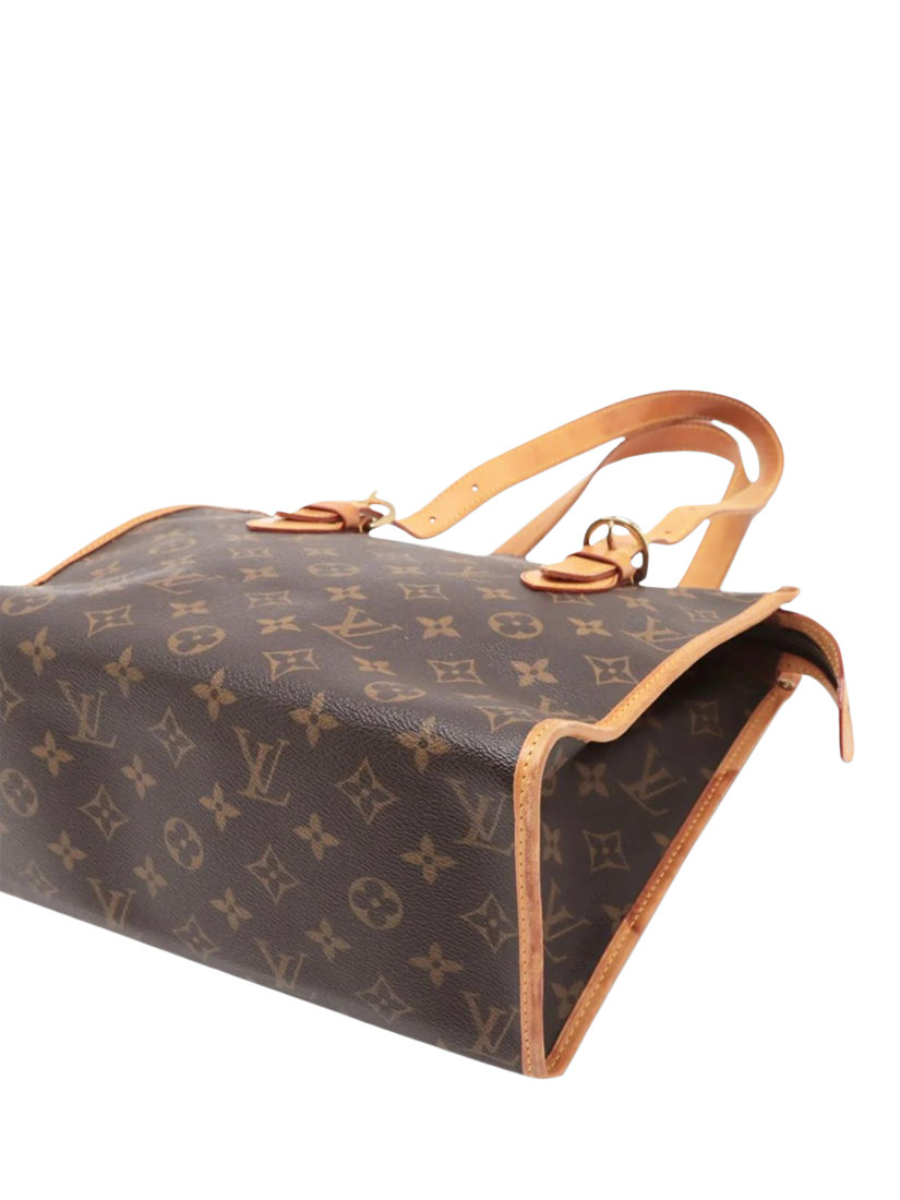 Product image 3 of 10, which shows Pre-loved Louis Vuitton 2005 Monogram Top Handle Bag, Brown