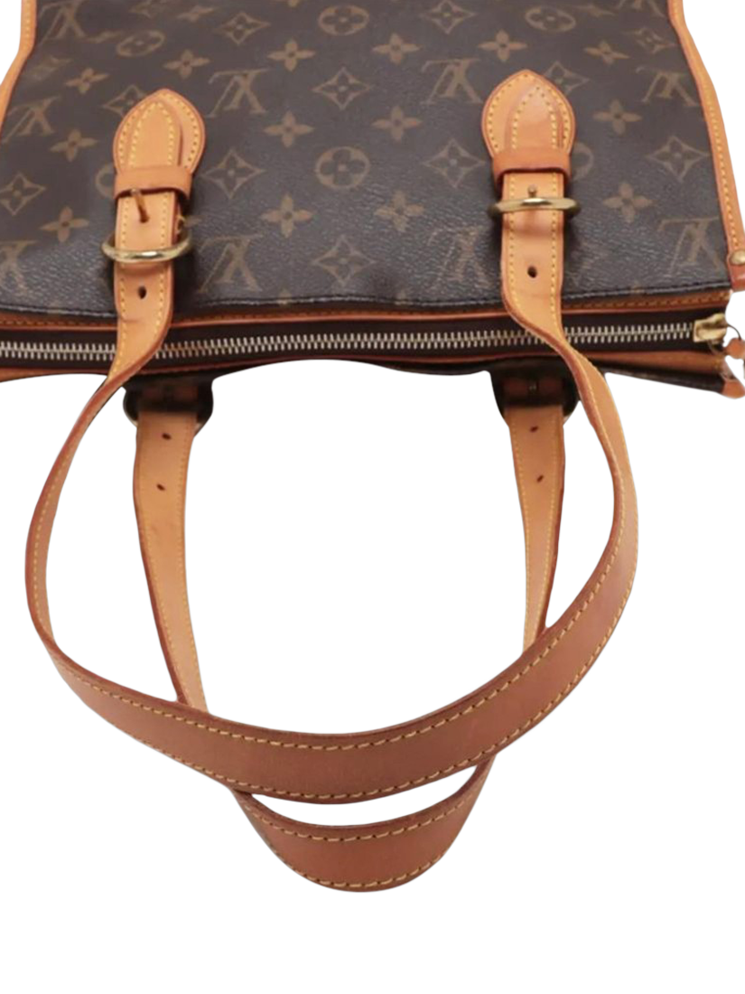 Product image 5 of 10, which shows Pre-loved Louis Vuitton 2005 Monogram Top Handle Bag, Brown
