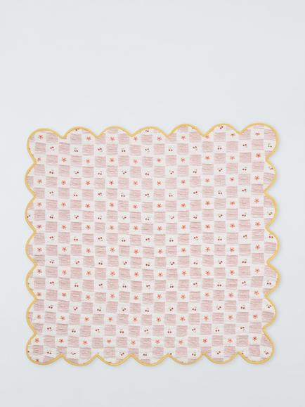 John Lewis Wonder Floral Quilted Bedspread, Single, Multi, Multi