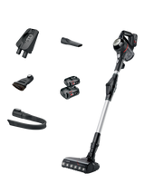 Bosch Unlimited 7 BCS712BGB Dual Battery Cordless Vacuum Cleaner with Flex Tube, Black