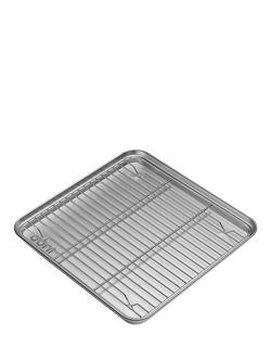 Ooni Volt 2 Stainless Steel Sheet Pan & Rack, 30cm, Black