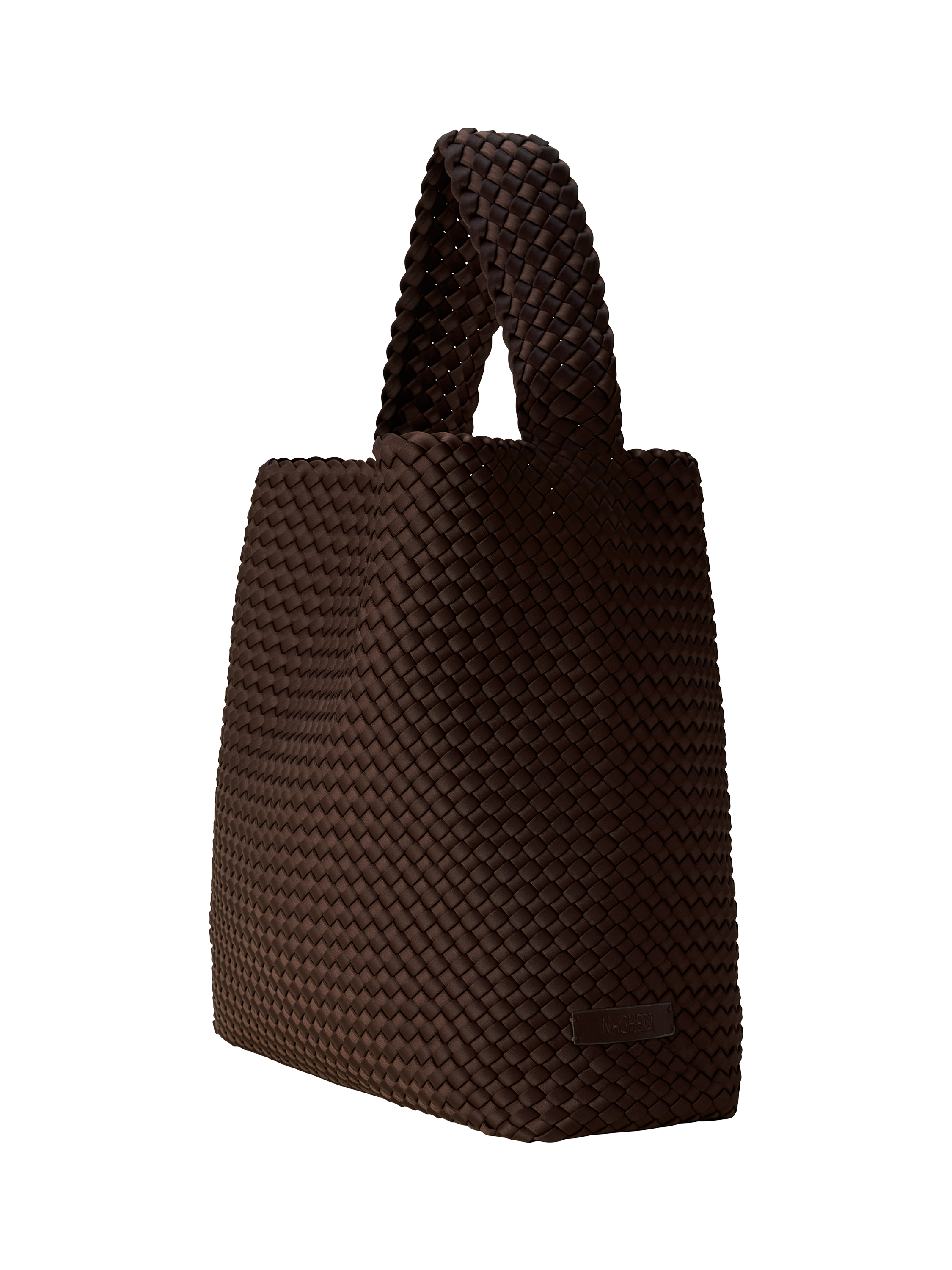 Product image 3 of 6, which shows NAGHEDI Nomad Large Hobo Bag, Chocolate
