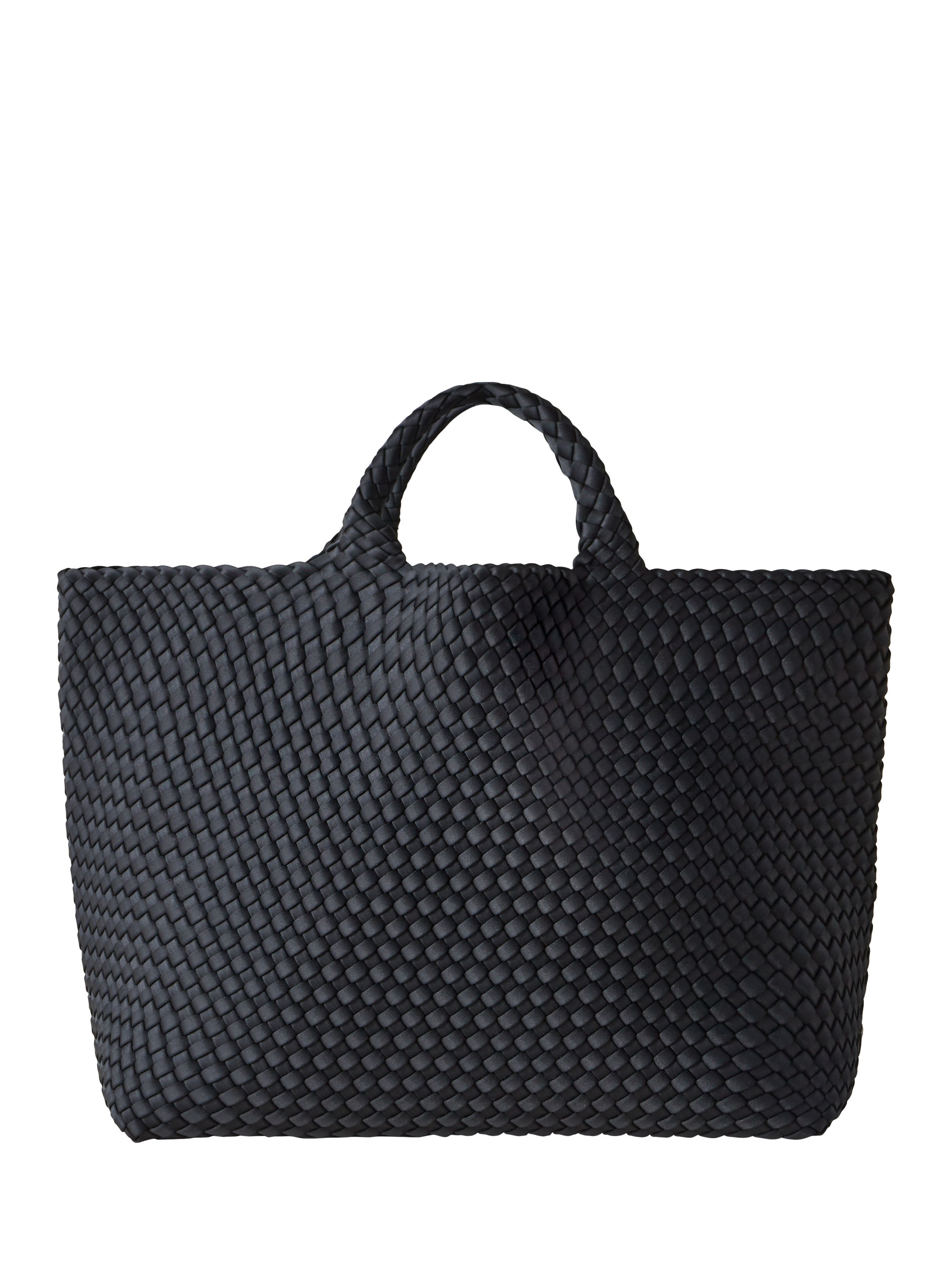 Product image 1 of 6, which shows NAGHEDI St. Barths Large Tote Bag, Onyx