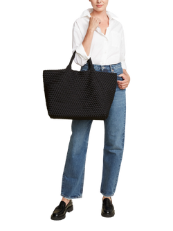 NAGHEDI St. Barths Large Tote Bag, Onyx - view 2, Onyx