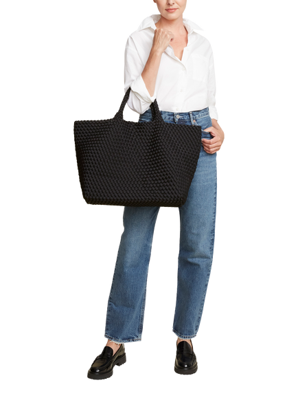 NAGHEDI St. Barths Large Tote Bag, Onyx - view 2, Onyx