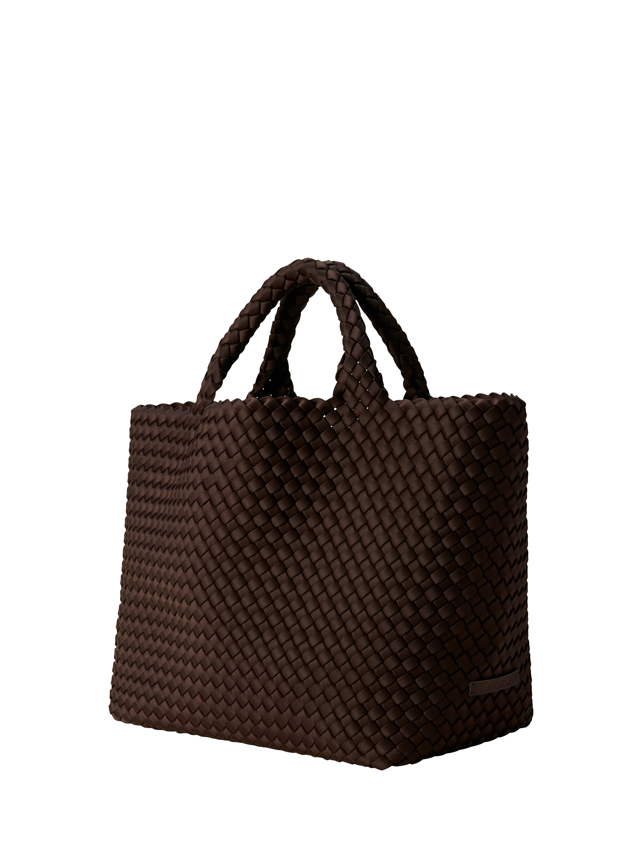 Product image 4 of 6, which shows NAGHEDI St. Barths Medium Tote Bag, Chocolate