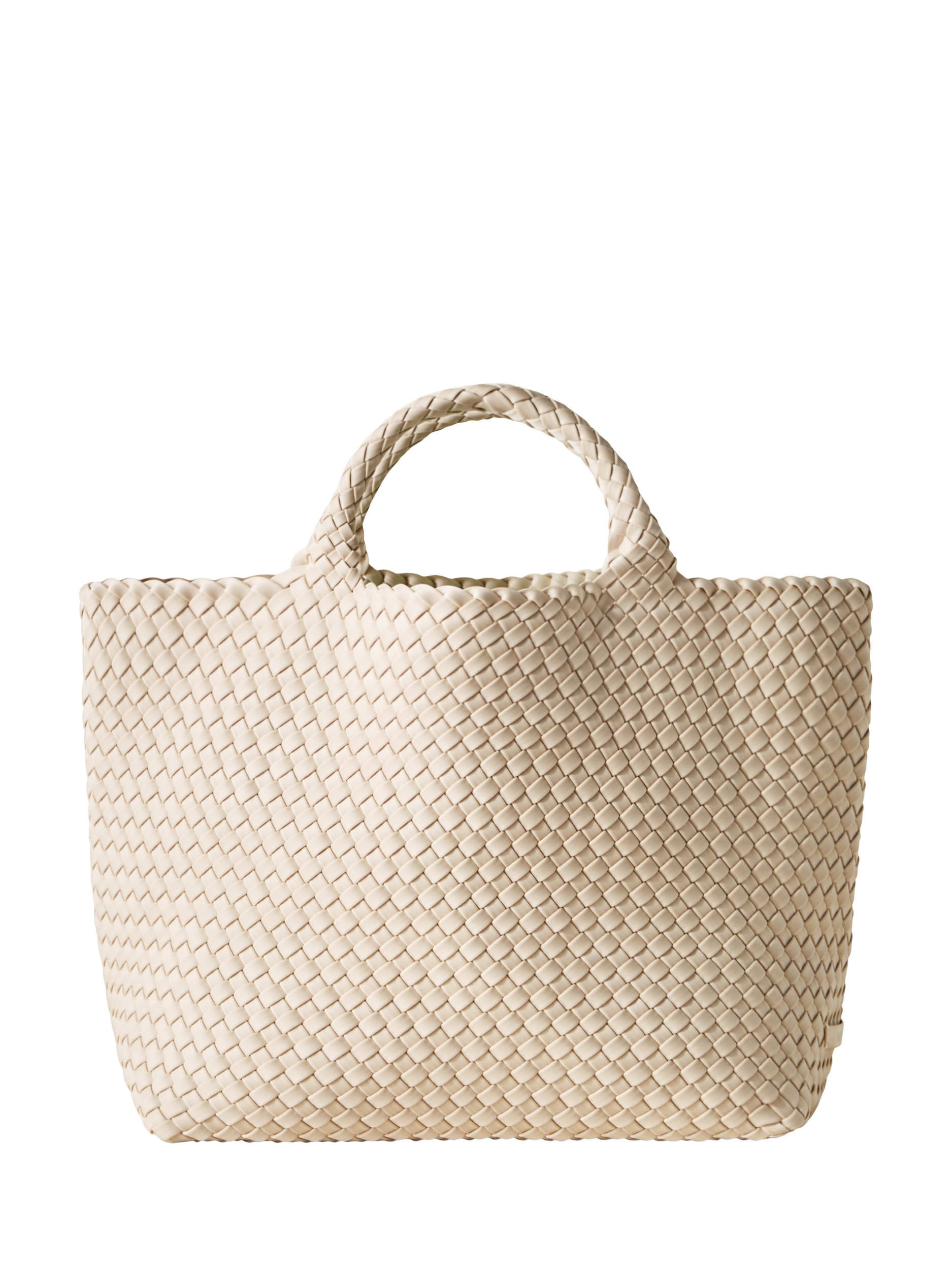 Product image 1 of 6, which shows NAGHEDI St. Barths Medium Tote Bag, Ecru