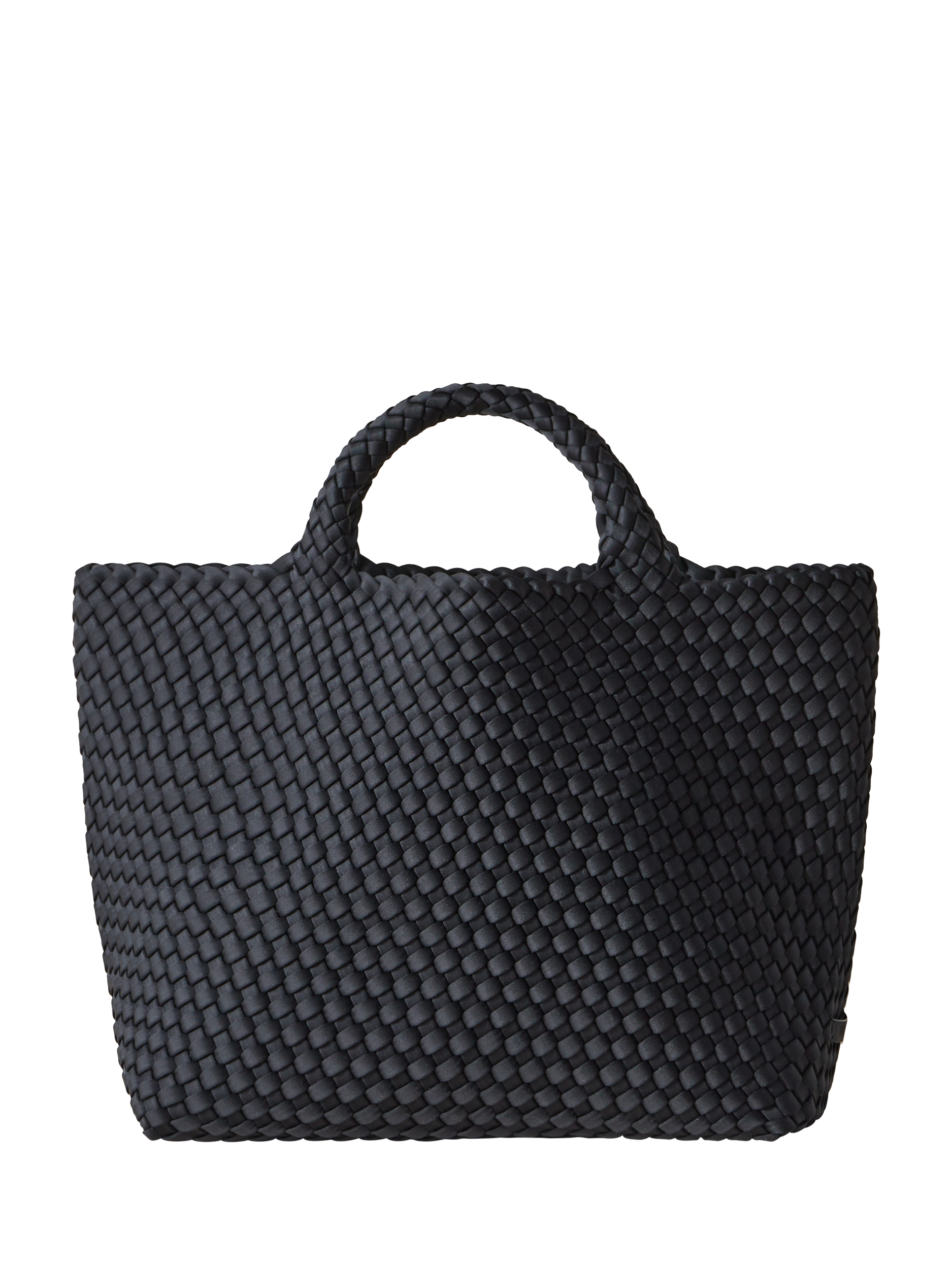 Product image 1 of 6, which shows NAGHEDI St. Barths Medium Tote Bag, Onyx