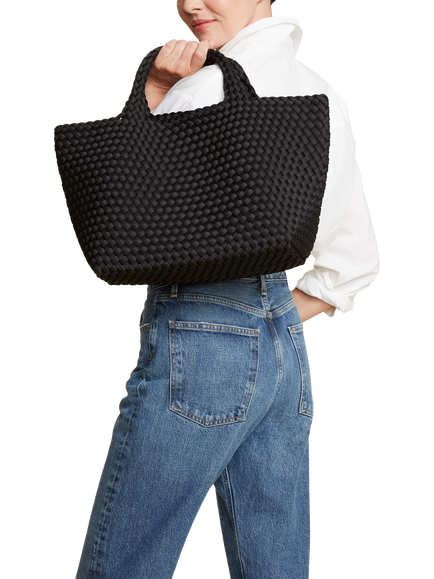 NAGHEDI St. Barths Medium Tote Bag, Onyx - view 2, Onyx