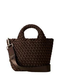 NAGHEDI Petite St. Barths Tote Bag, Chocolate, Chocolate