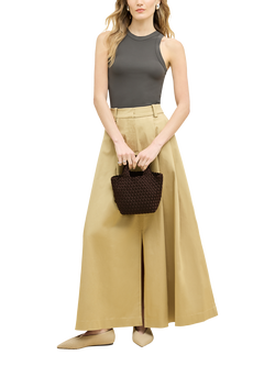 NAGHEDI Petite St. Barths Tote Bag, Chocolate - view 2, Chocolate