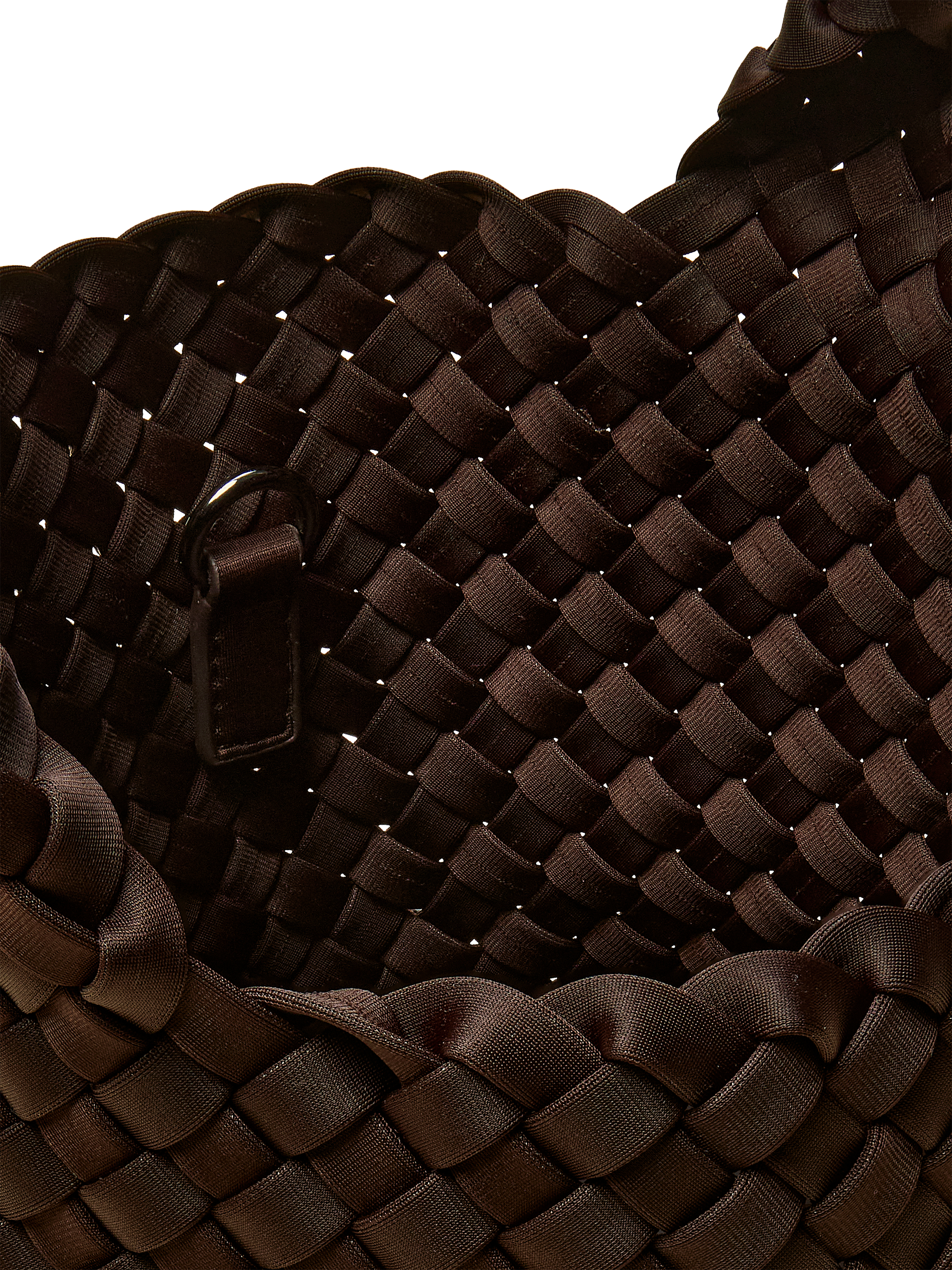 Product image 4 of 6, which shows NAGHEDI Petite St. Barths Tote Bag, Chocolate