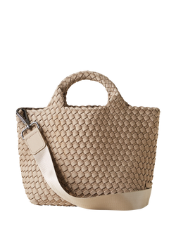 NAGHEDI Small St. Barths Tote Bag, Cashmere, Cashmere