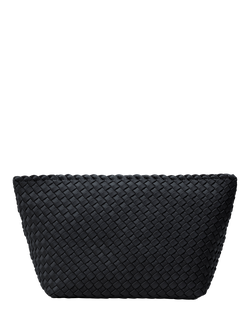 NAGHEDI Portofino Large Cosmetic Pouch, Onyx, Onyx