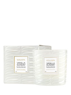 Voluspa Vanilla Sunday Scented Candle, White