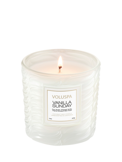 Voluspa Vanilla Sunday Scented Candle - view 2, White