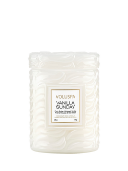 Voluspa Vanilla Sunday Scented Candle, White