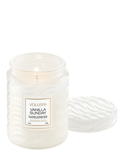 Voluspa Vanilla Sunday Scented Candle - view 2, White