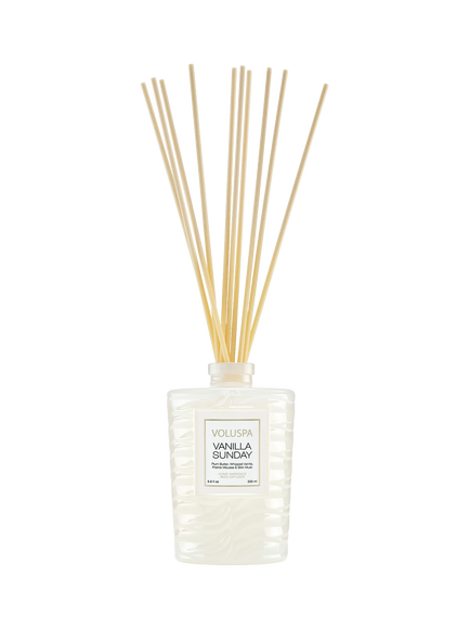 Voluspa Vanilla Sunday Reed Diffuser, 100ml - view 2, White