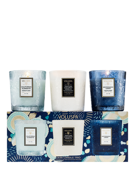 Voluspa Coastal Scented Candle Gift Set, Multi