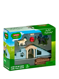 schleich Farm World Puppy Playtime Playset - view 2, Multi