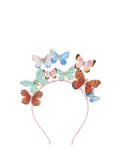 Mimi & Lula Kids' Butterfly Headdress, Multi, Multi